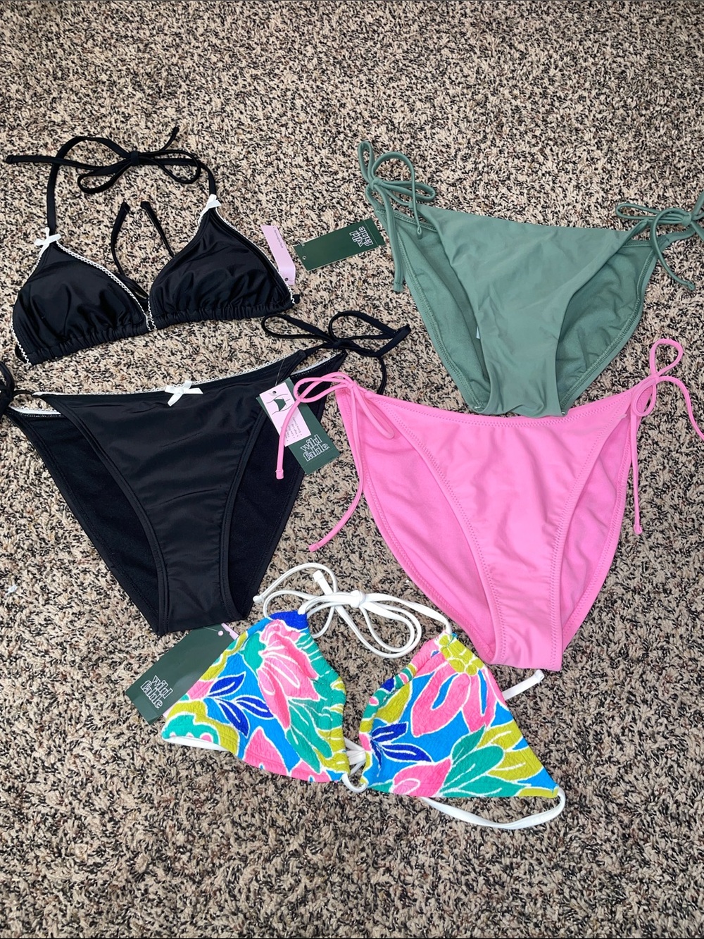 Target Swim Bikini Bundle Woman’s Size Medium NWT/NWOT